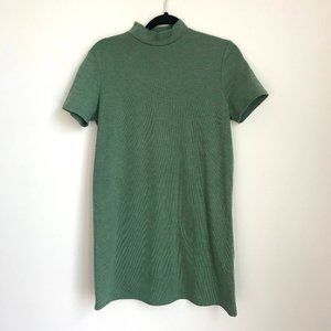 Mock Neck Tshirt Dress